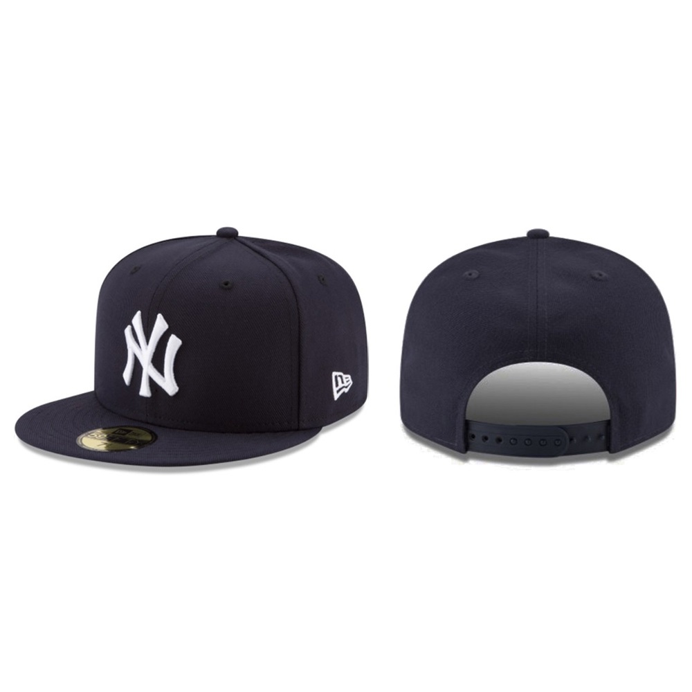 New Era - MLB Baseball Hat - New York Yankees 9FIFTY Snapback Cap - Navy